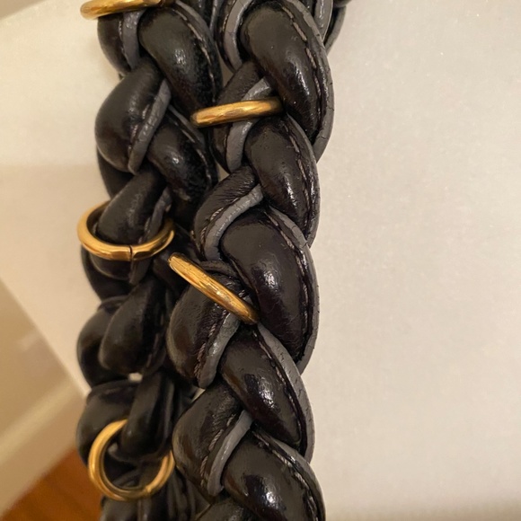 Vintage Chloe Black Leather Heloise Satchel Bag - Picture 4 of 10